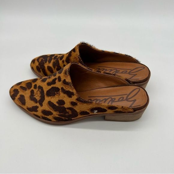 Zodiac Dyed Cow Hide Mules - Picture 6 of 13